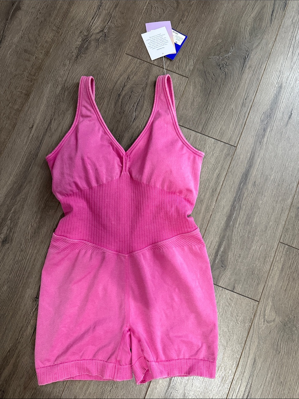 Target pink bodysuit one piece M